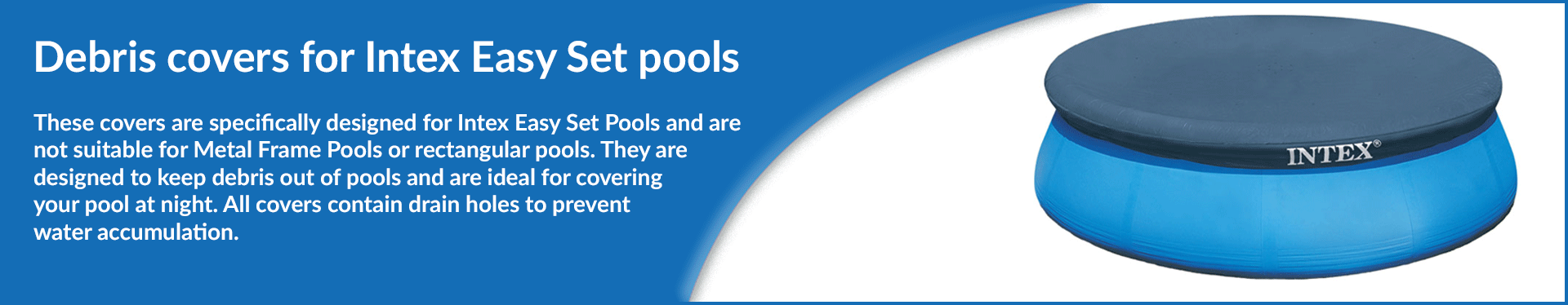 Intex Easy Set Pool Covers